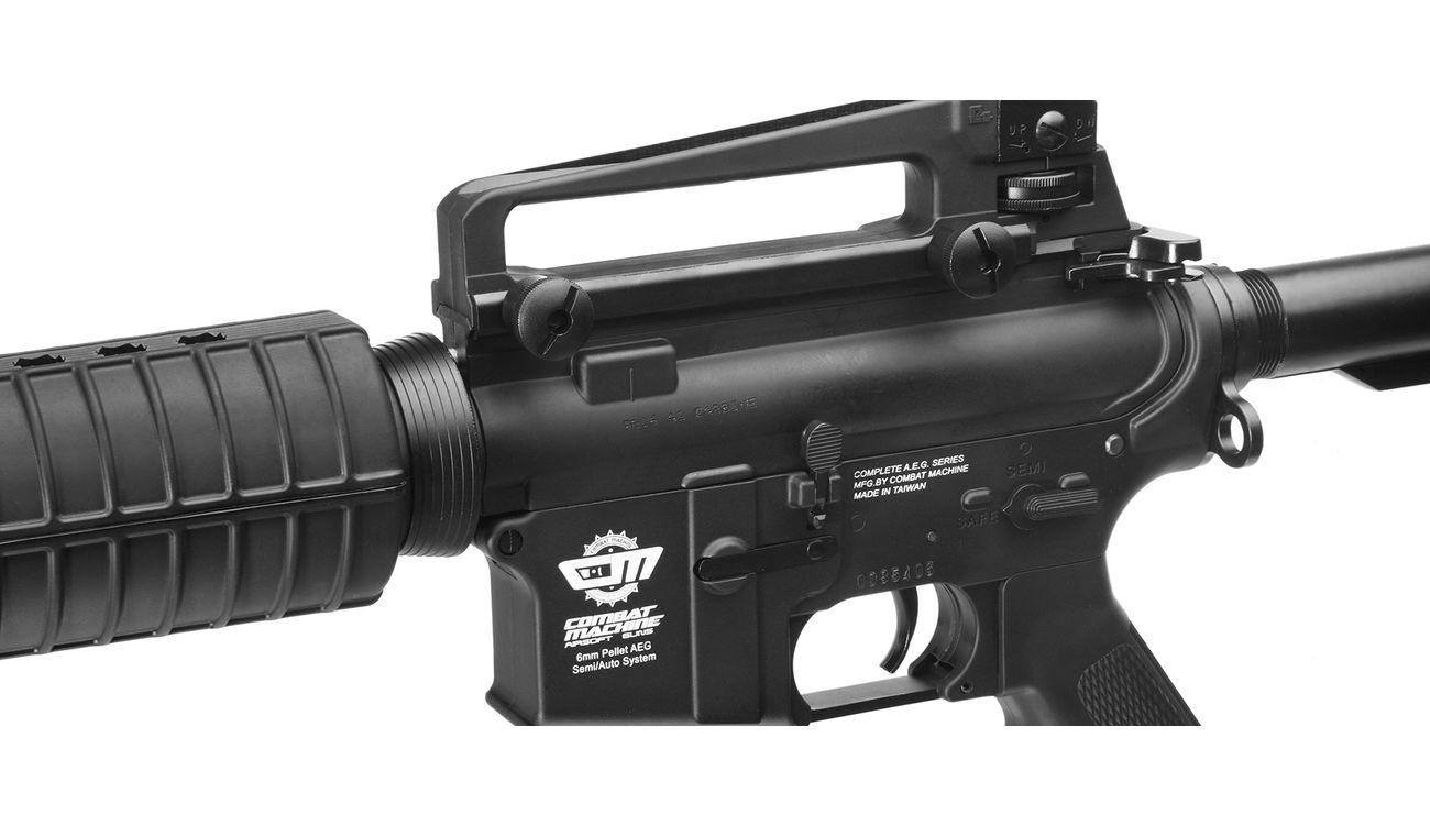 Combat Machine CM16A1 Carbine SAEG 6mm BB schwarz günstig kaufen