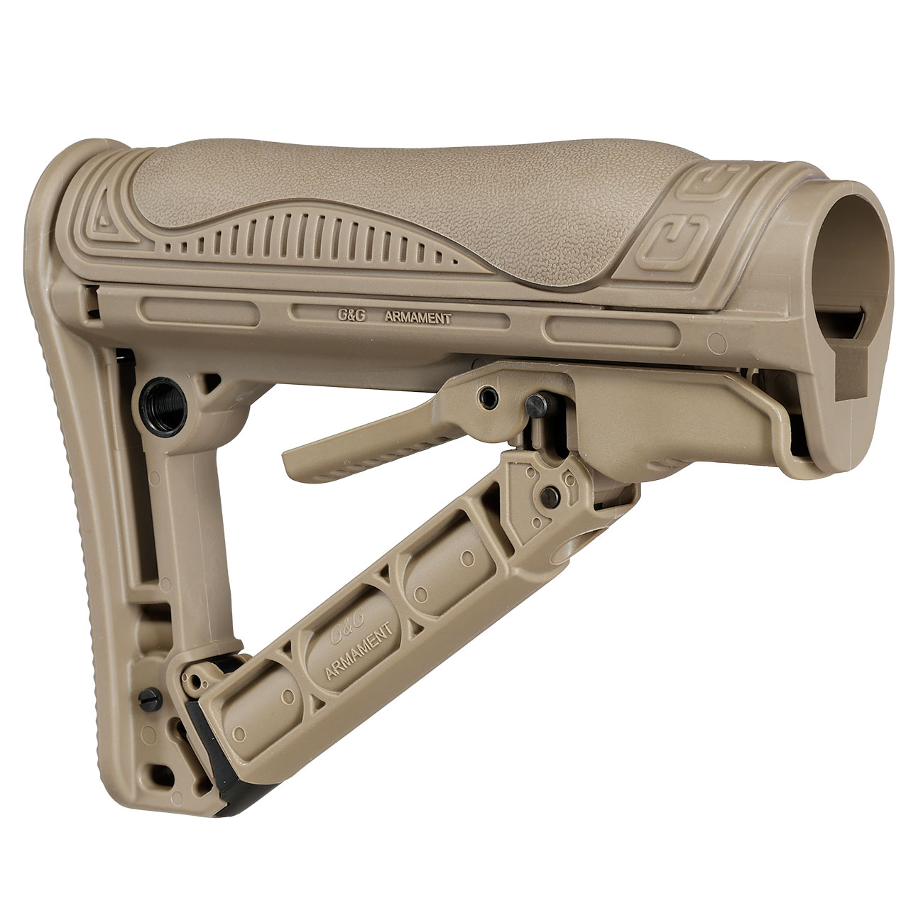 G&G GOS-V1 Ausziehschaft Tan (f. M4 Stock Tube) Bild 6