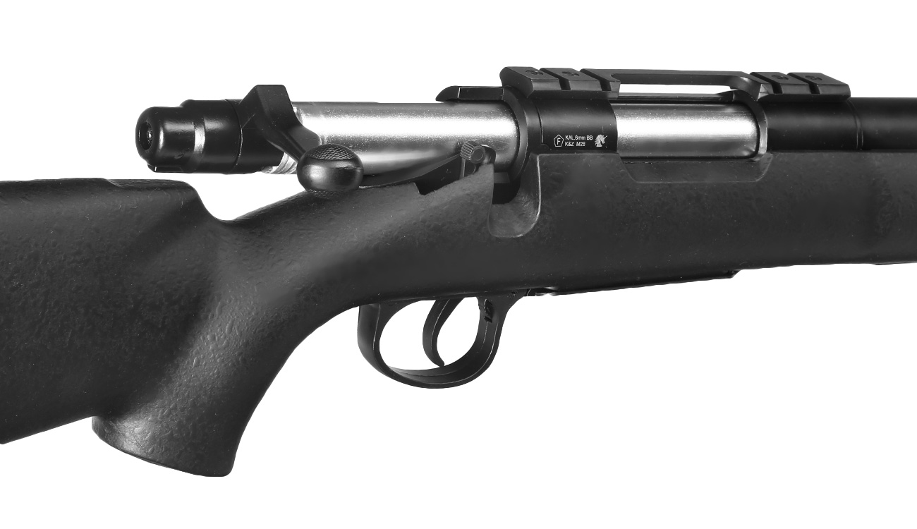 Echo1 M28 Bolt Action Snipergewehr Generation 2 Springer 6mm BB schwarz Bild 10