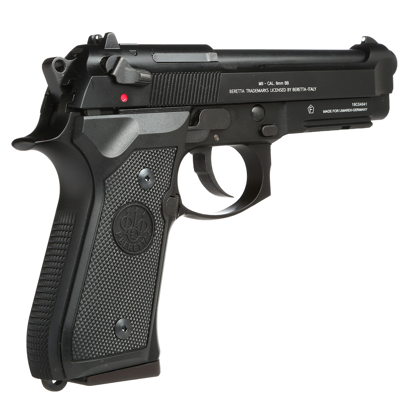 Beretta US M9A1 Softair Vollmetall GBB 6mm BB schwarz Bild 4