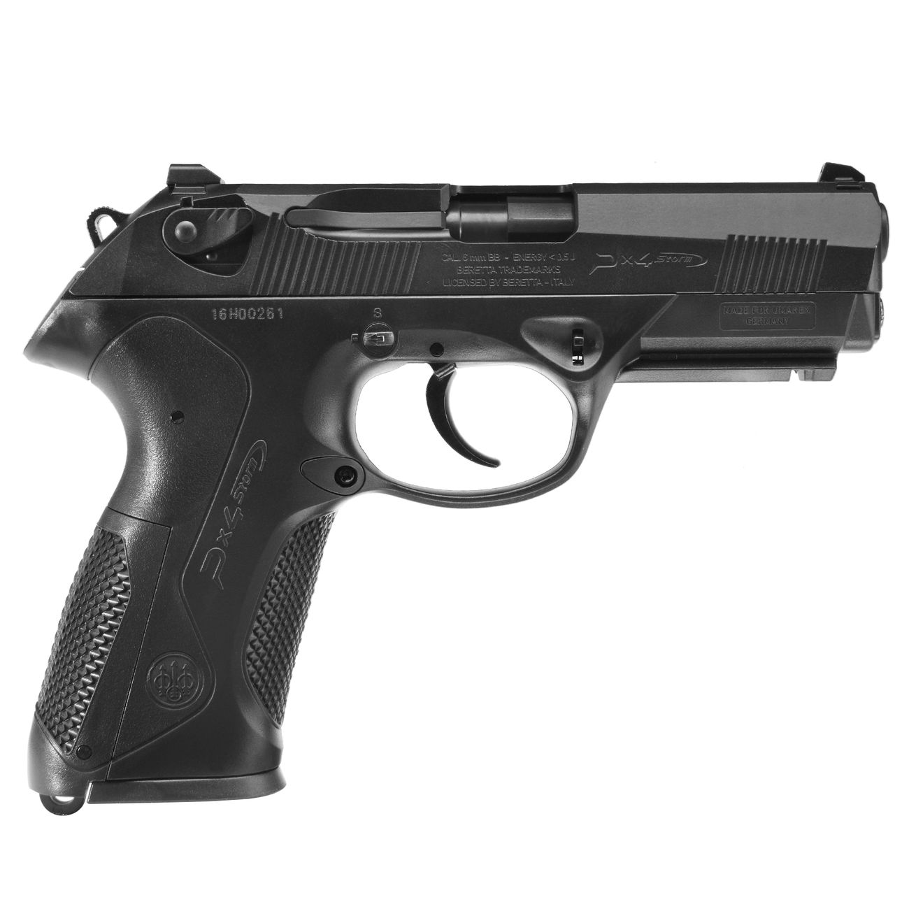 Beretta Px4 Storm m. Metallschlitten Springer 6mm BB schwarz Bild 2
