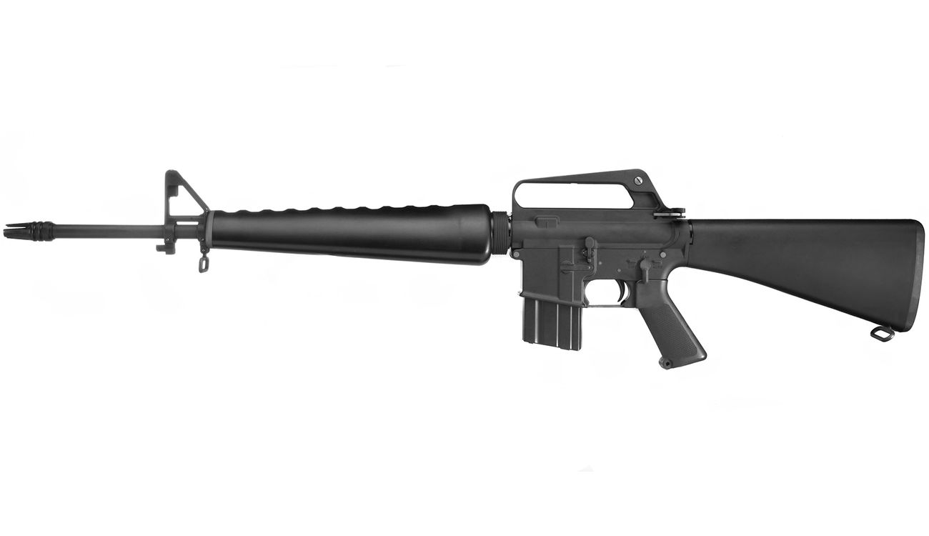Socom Gear M16A1 Vollmetall AWSS Open-Bolt Gas-Blow-Back 6mm BB schwarz Bild 1