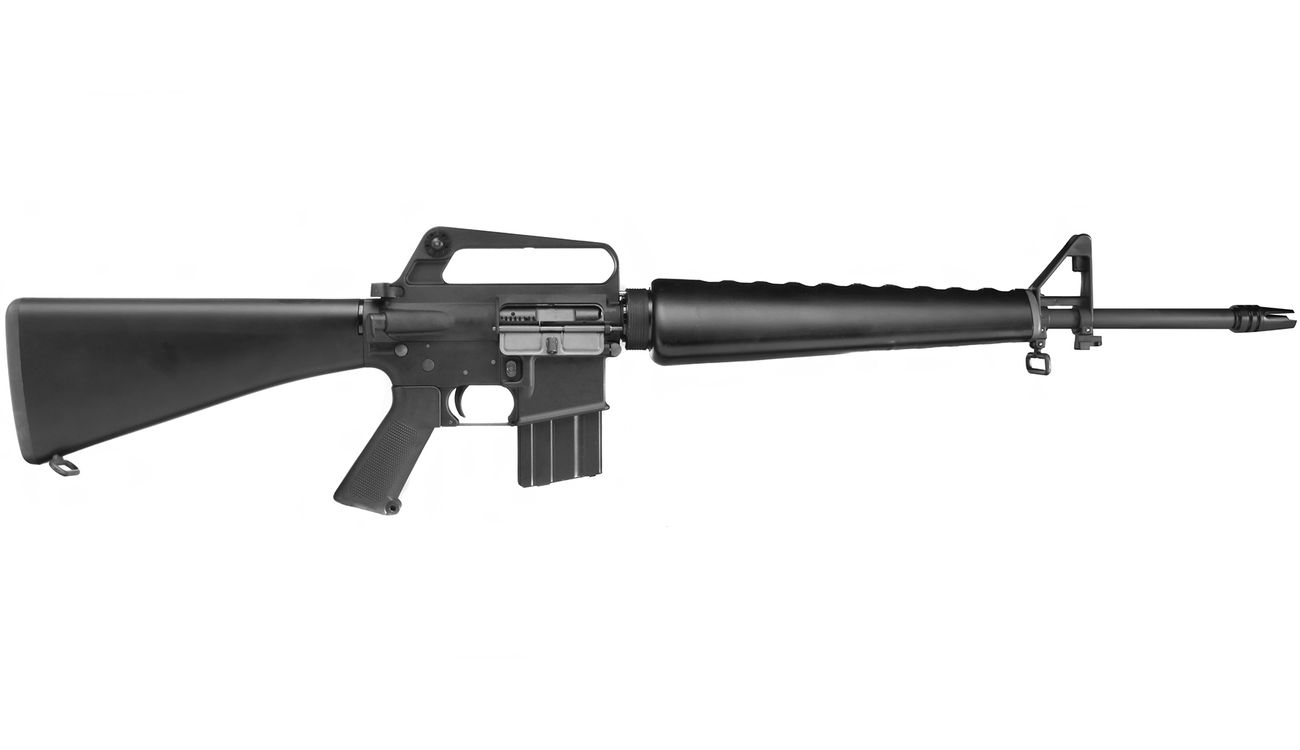 Socom Gear M16A1 Vollmetall AWSS Open-Bolt Gas-Blow-Back 6mm BB schwarz Bild 1