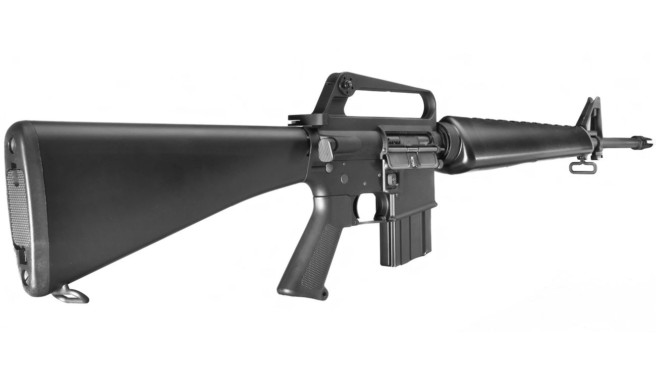 Socom Gear M16A1 Vollmetall AWSS Open-Bolt Gas-Blow-Back 6mm BB schwarz Bild 1