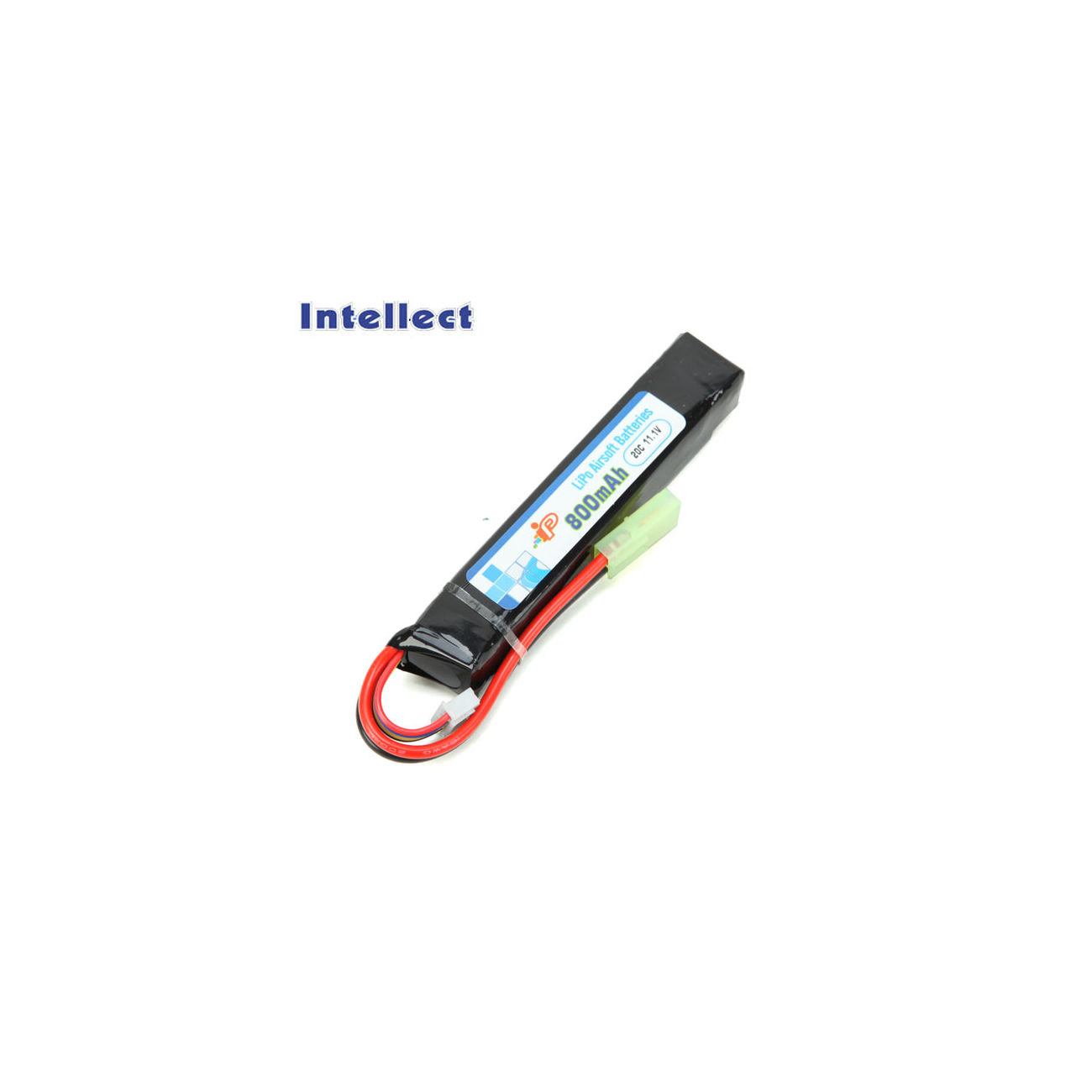 Intellect LiPo Akku 11,1V 800mAh 20C Stock-Tube Version