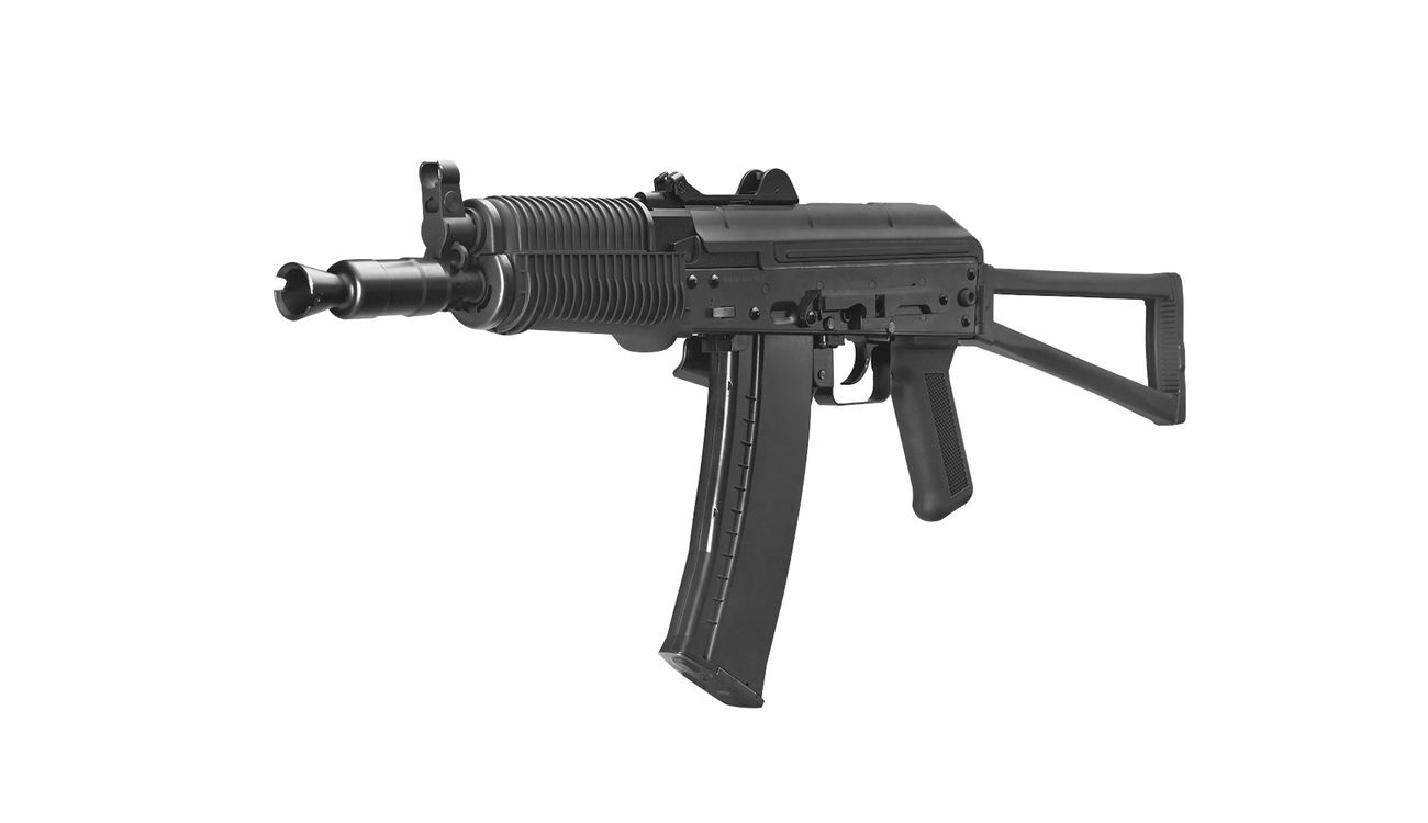 Wei-ETech AK-74UN PMC Vollmetall AWSS Open-Bolt Gas-Blow-Back schwarz