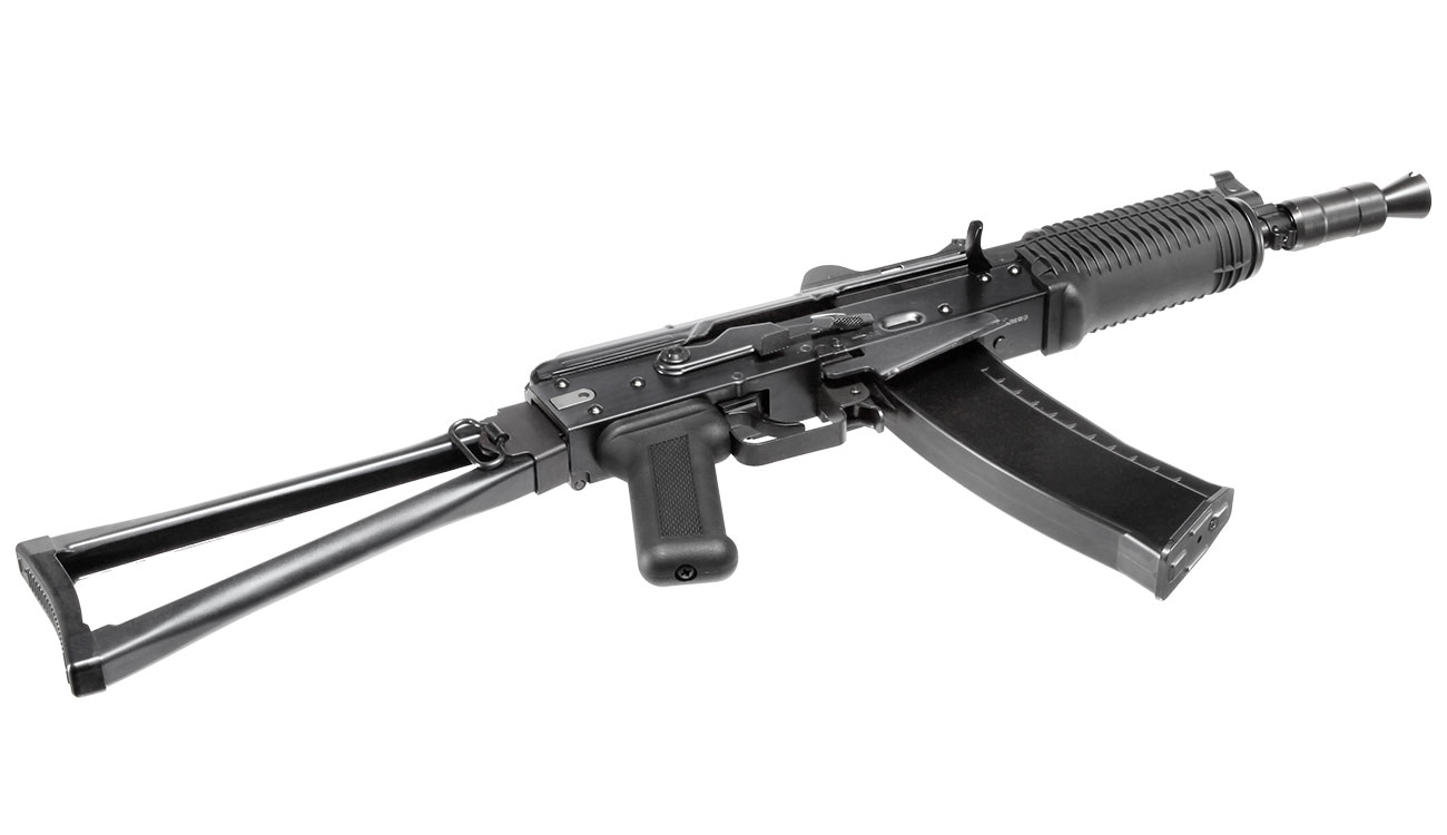 Wei-ETech AK-74UN PMC Vollmetall AWSS Open-Bolt Gas-Blow-Back schwarz Bild 6