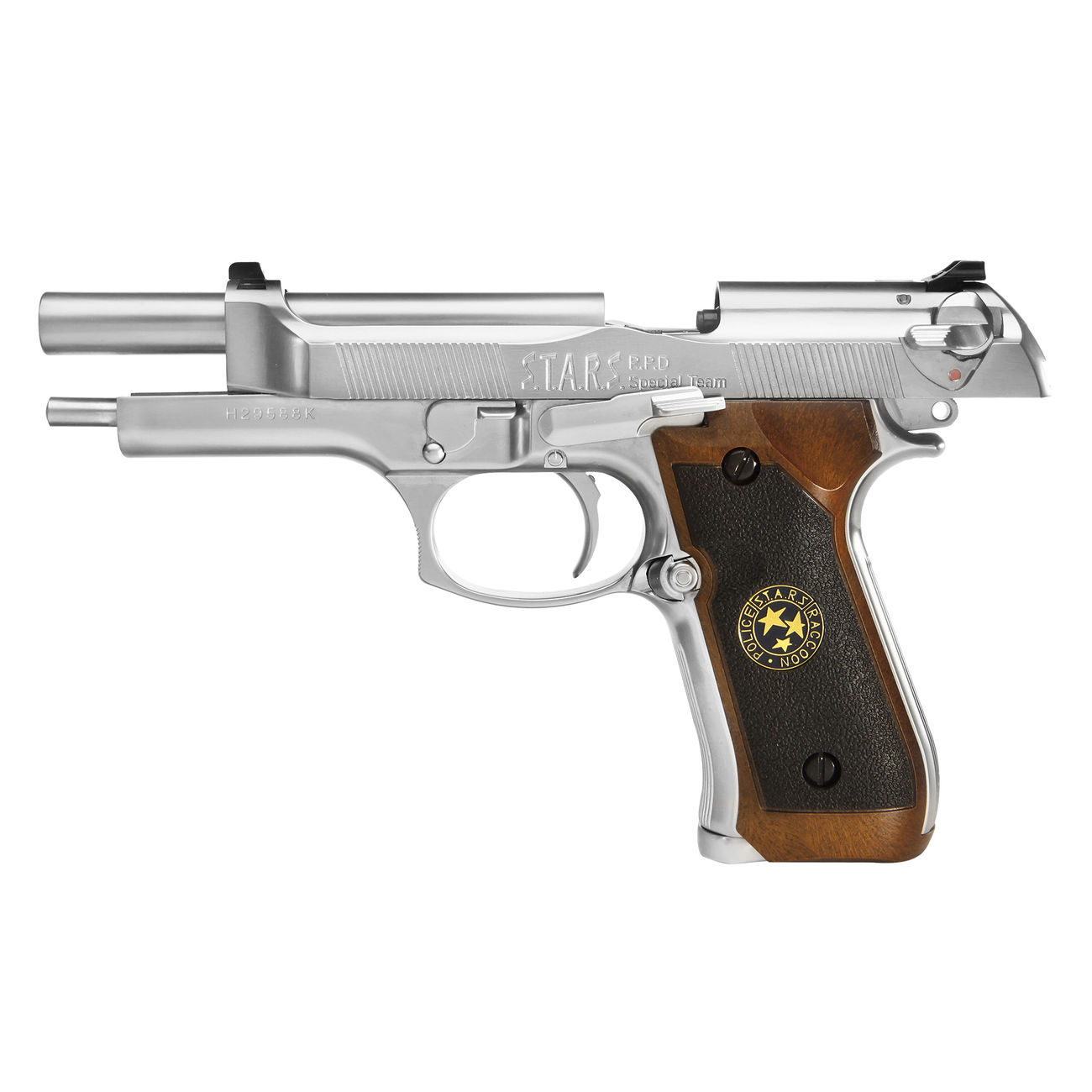 Socom Gear Samurai Evil Vollmetall GBB 6mm BB Chrome-Finish Edition Bild 1