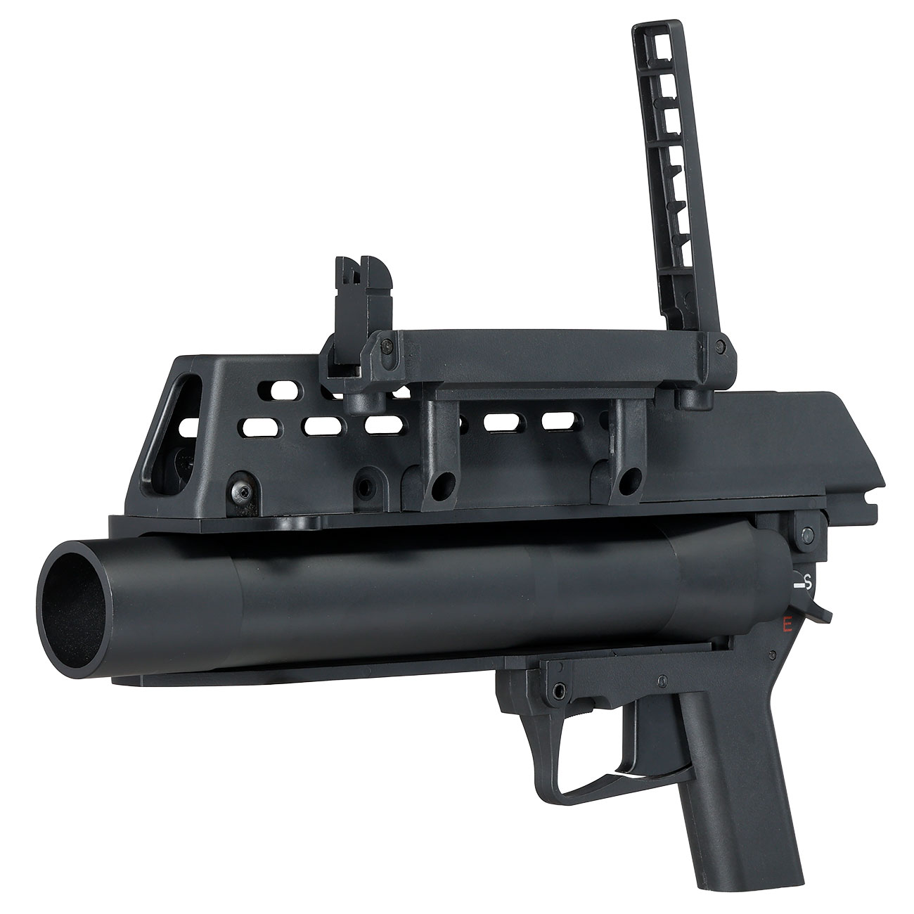 S&T AG36 40mm Granatwerfer f. G36 / G36K Airsoftgewehre schwarz
