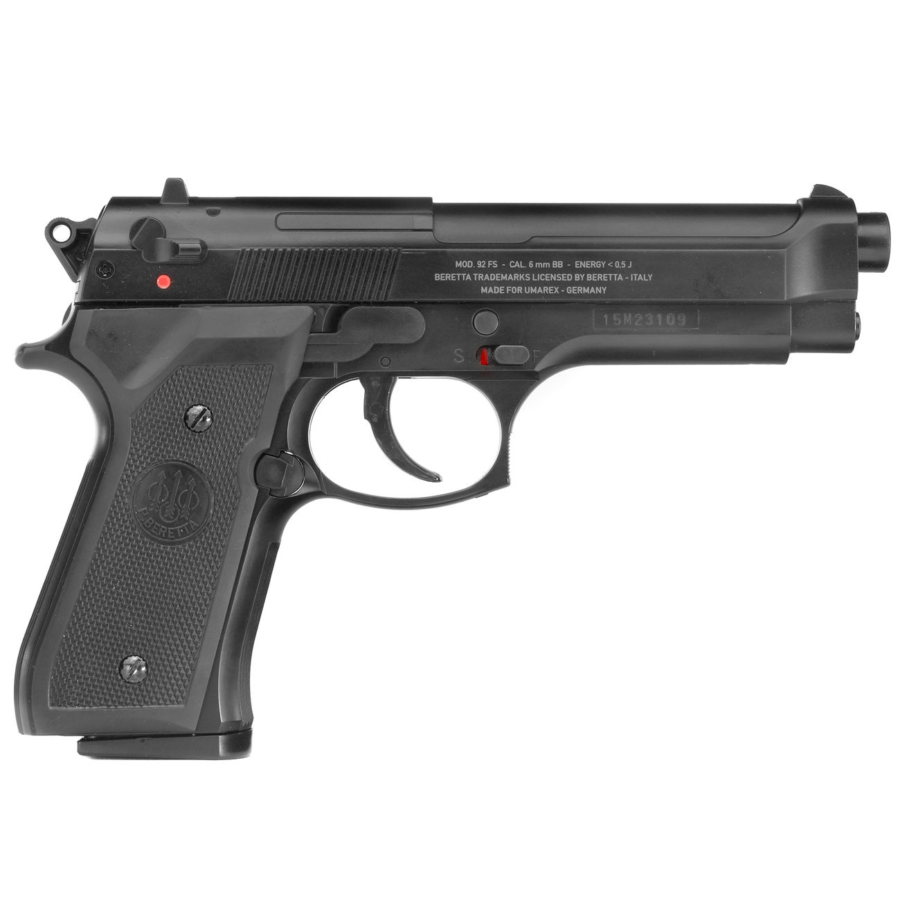 Beretta M92 FS HW m. Metallschlitten Springer 6mm BB Bild 2