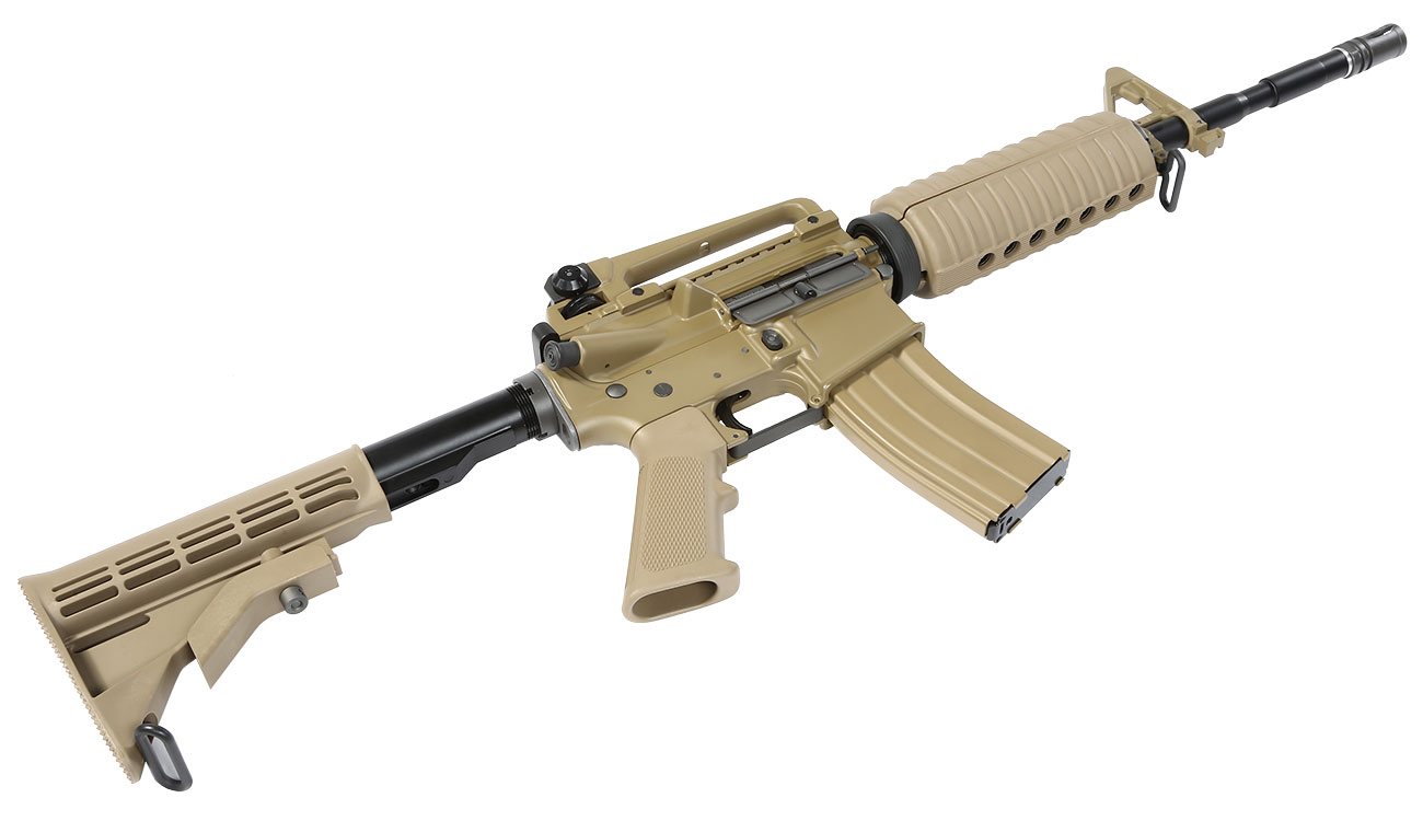 Socom Gear M4A1 Carbine Softair AWSS Gas-Blow-Back 6mm BB desert Bild 5
