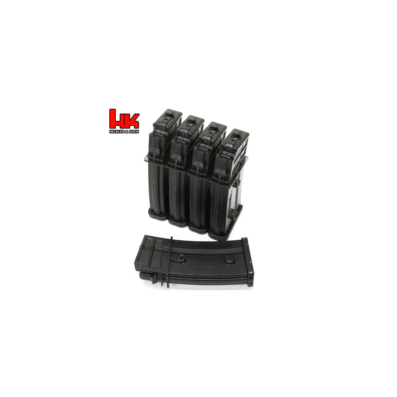 S&T HK G36 Magazin 470 Schuss (5er Box Set)