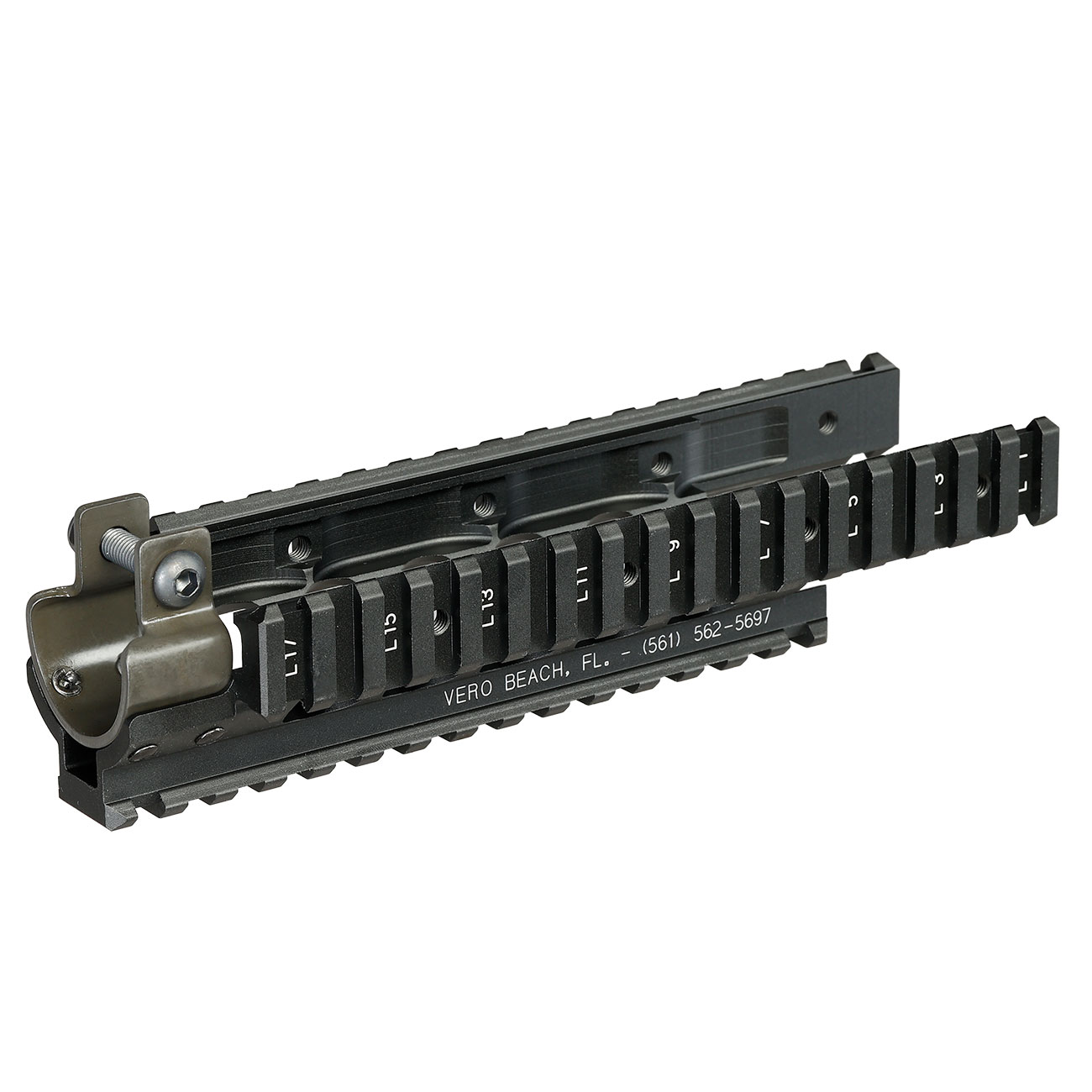 VFC MP5 GBB RIS Schienensystem inkl. Rail Panels schwarz Bild 1