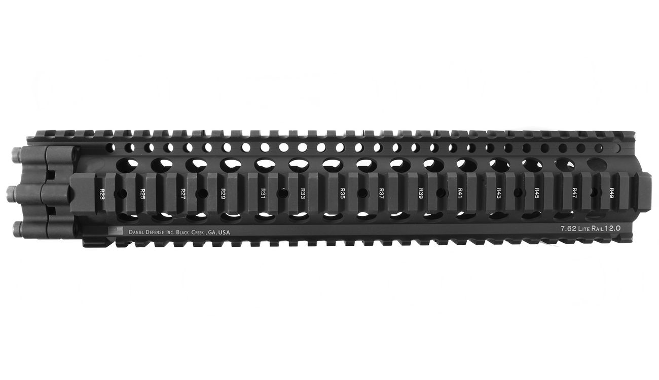 MadBull / Daniel Defense M4 / M16 Aluminium 7.62 Lite Rail 12 Zoll schwarz Bild 2