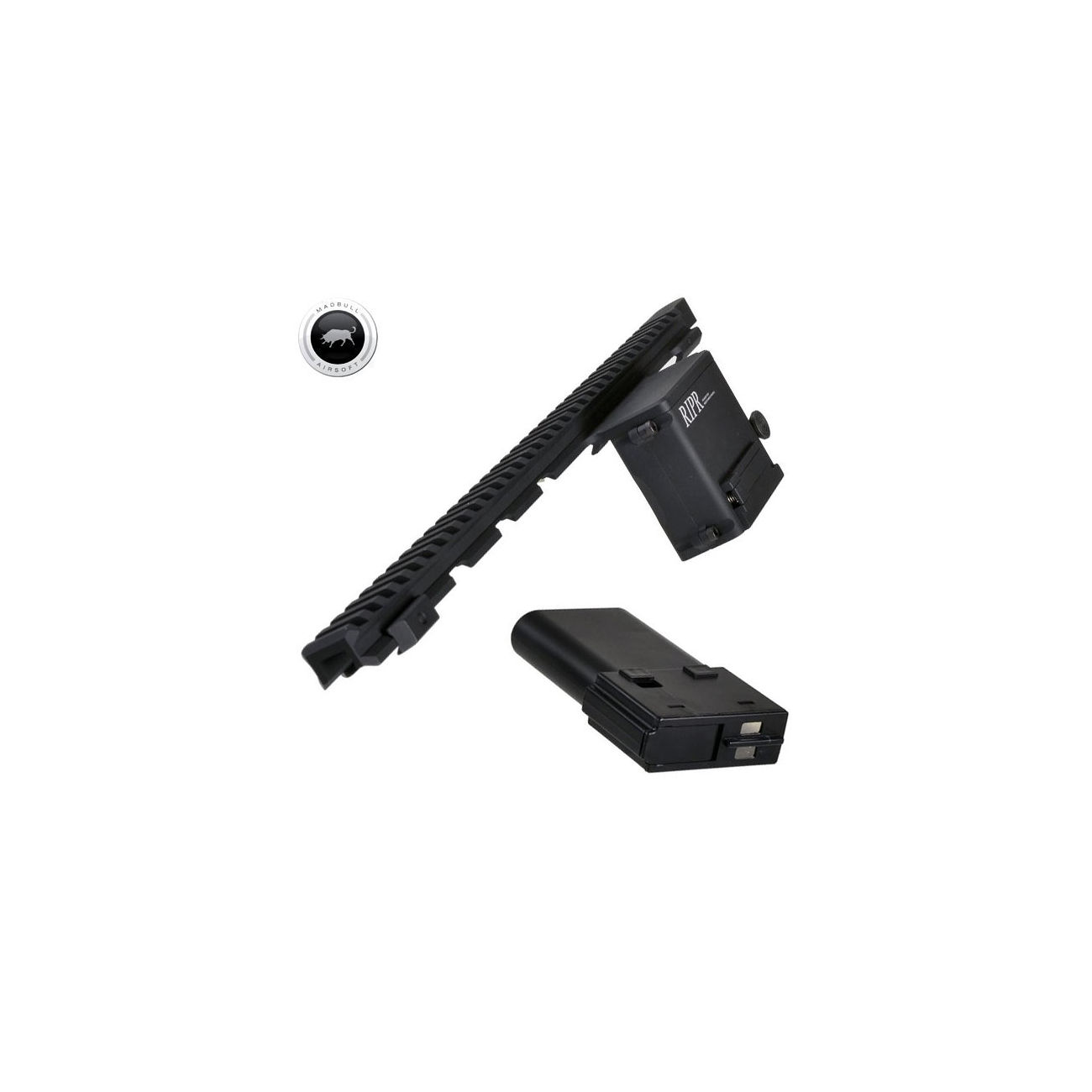 MadBull / Reset RIPR - Rifle Integrated Power Rail AEG Version schwarz Bild 1