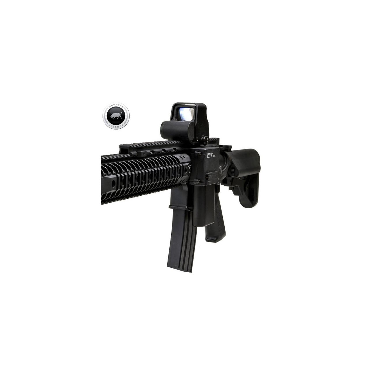 MadBull / Reset RIPR - Rifle Integrated Power Rail AEG Version schwarz Bild 2