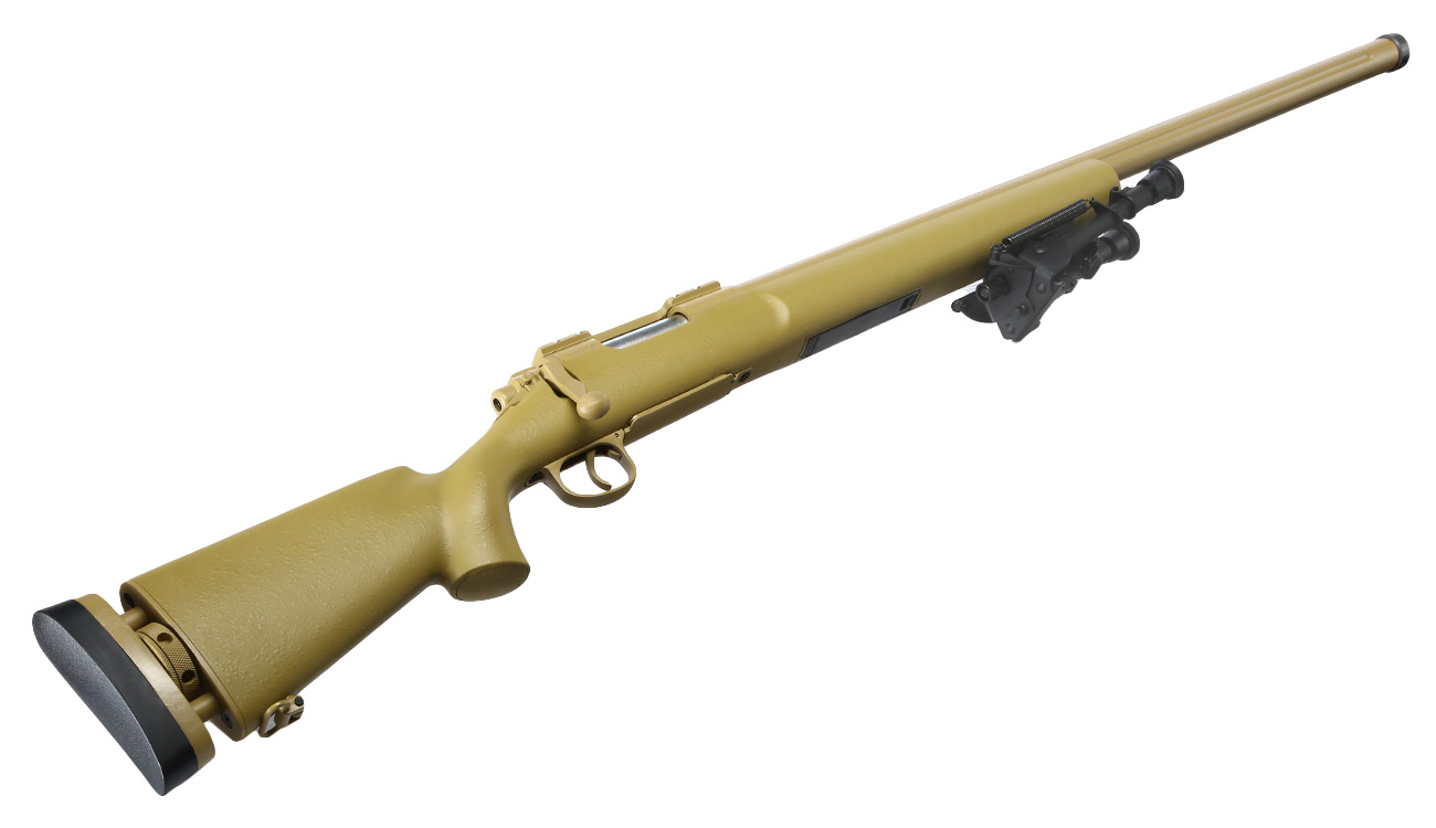 Echo1 M28 Bolt Action Snipergewehr Generation 2 Springer desert tan Bild 1