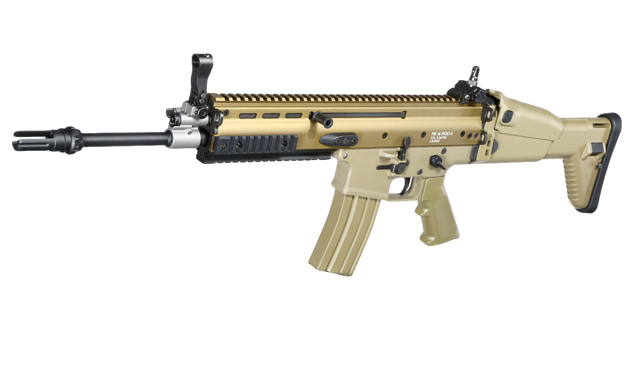 Tokyo Marui Socom-L BlowBack Recoil Shock NG S-AEG 6mm BB FDE