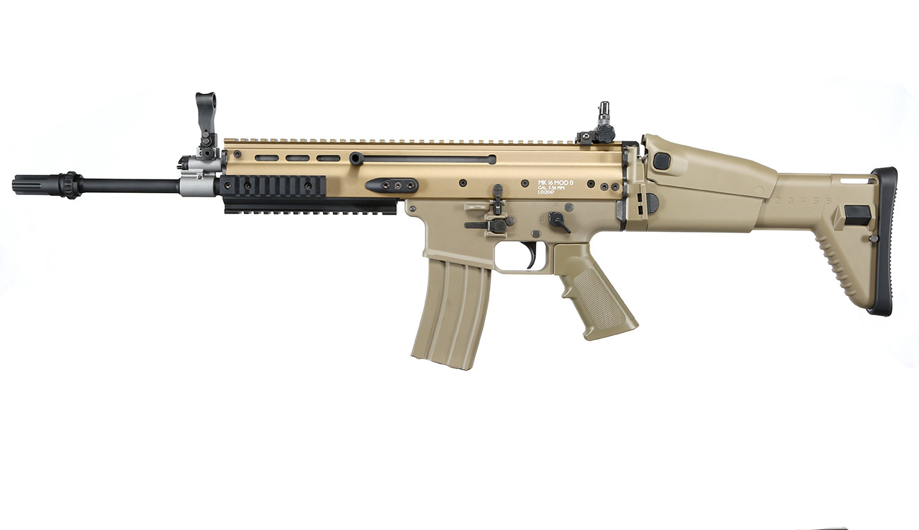 Tokyo Marui Socom-L BlowBack Recoil Shock NG S-AEG 6mm BB FDE Bild 1