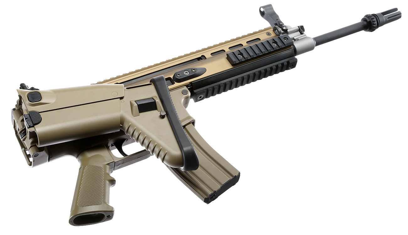 Tokyo Marui Socom-L BlowBack Recoil Shock NG S-AEG 6mm BB FDE Bild 4