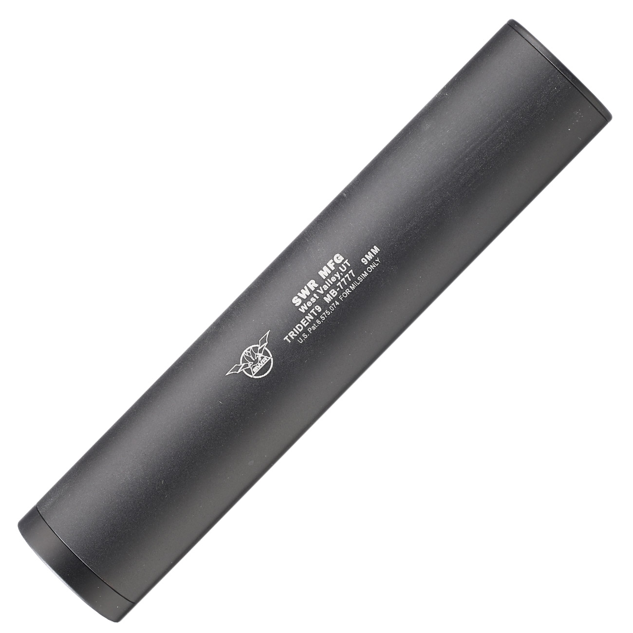 MadBull / SWS Trident9 6 3/4 Zoll Silencer 14mm- schwarz Bild 2