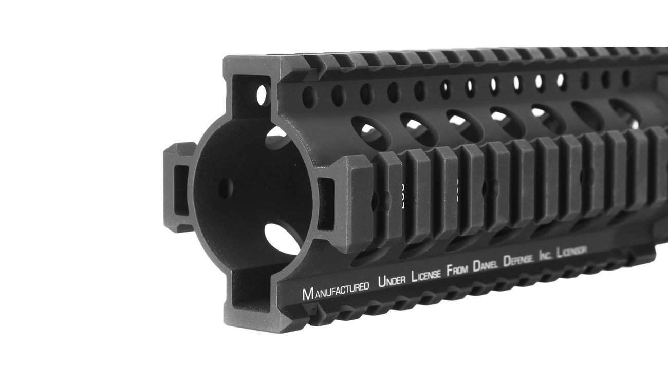 MadBull / Daniel Defense M4 / M16 Aluminium 7.62 Lite Rail 7 Zoll schwarz Bild 3