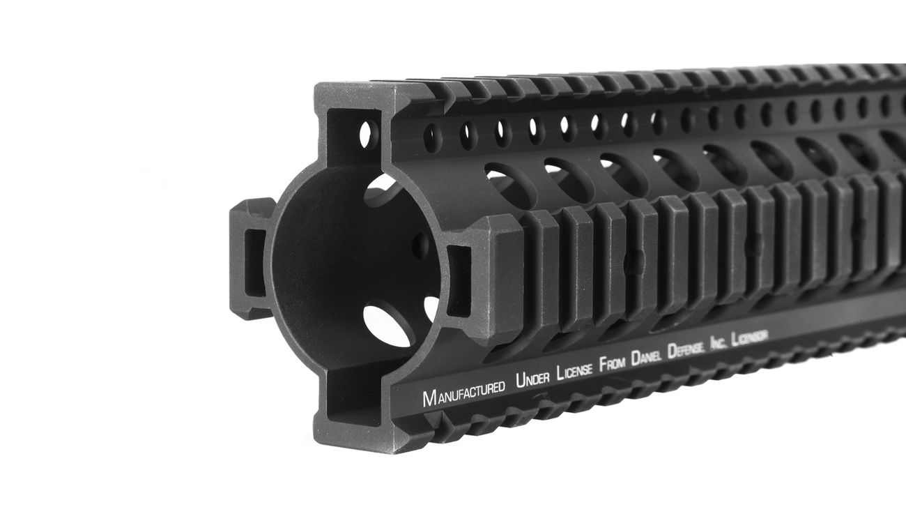 MadBull / Daniel Defense M4 / M16 Aluminium 7.62 Lite Rail 10 Zoll schwarz Bild 3