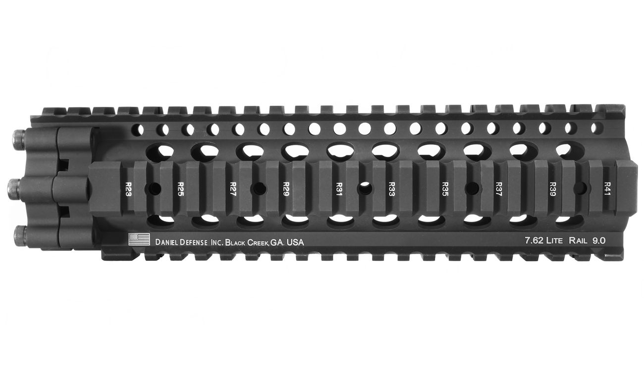 Madbull Daniel Defense M4 M16 Aluminium 7 62 Lite Rail 9 0 Zoll Schwarz Kotte Zeller