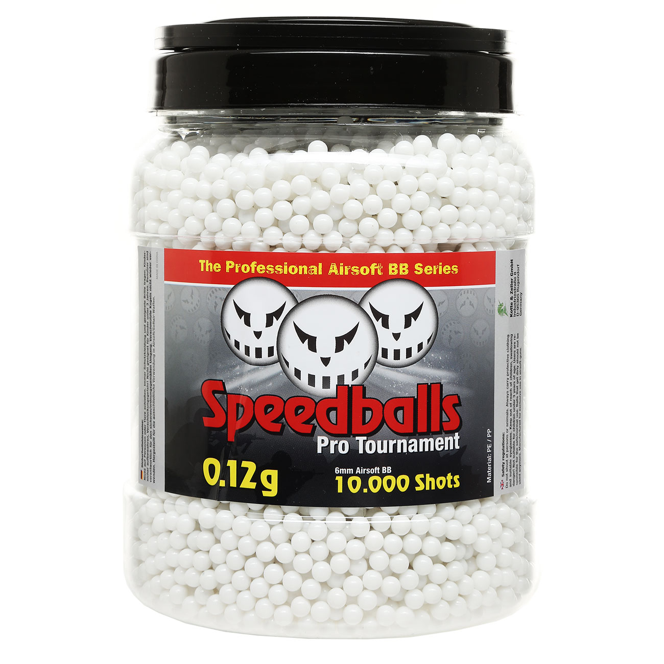 Speedballs Pro Tournament BBs 0,12g 10.000er Container weiss Bild 1