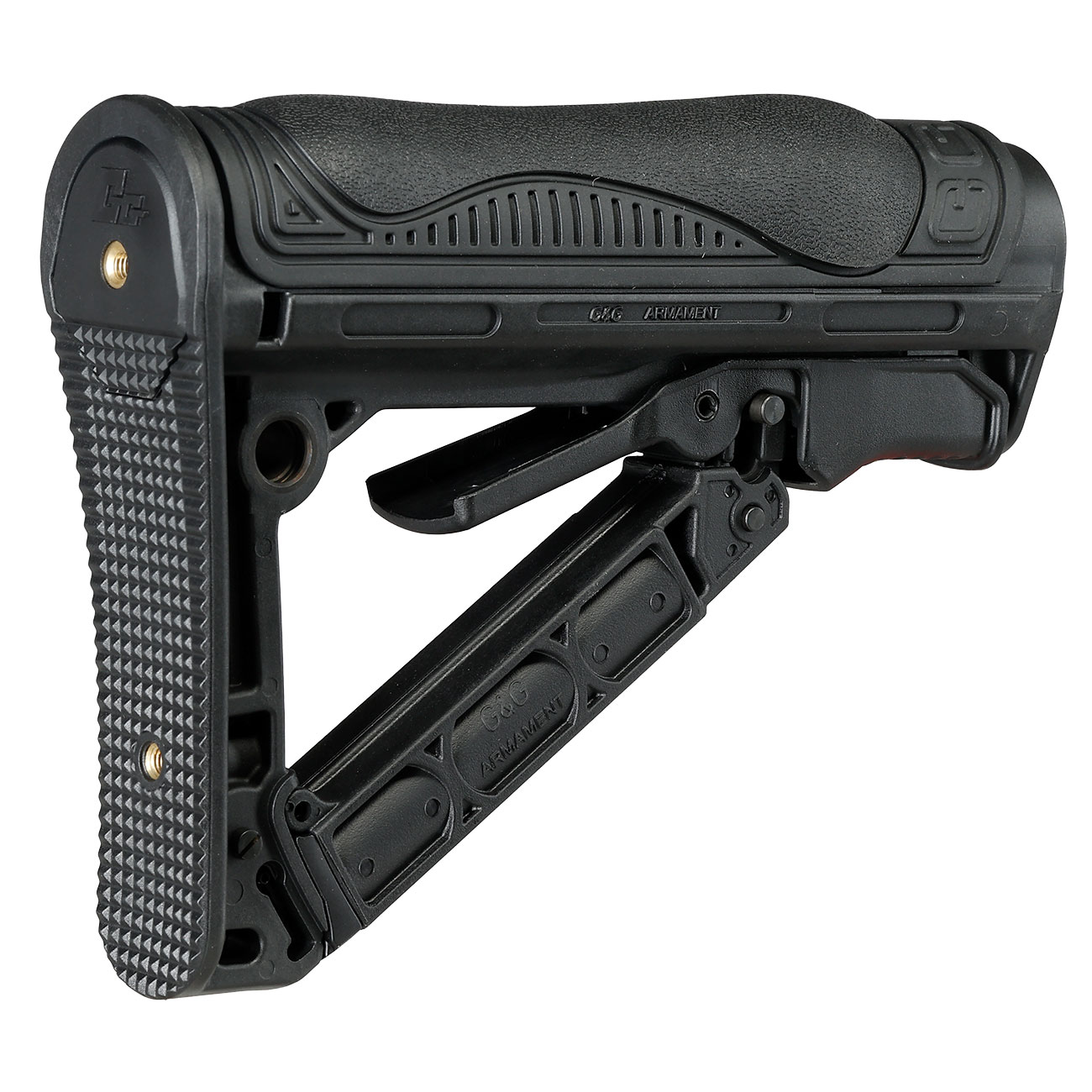 G&G GOS-V1 Ausziehschaft schwarz (f. M4 Stock Tube) Bild 3