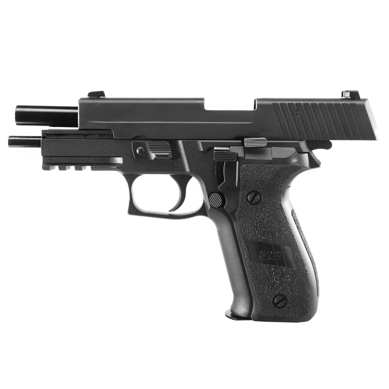 Ersatzteilset Socom Gear N226 MK25 Rail Vollmetall GBB 6mm BB schwarz Bild 1