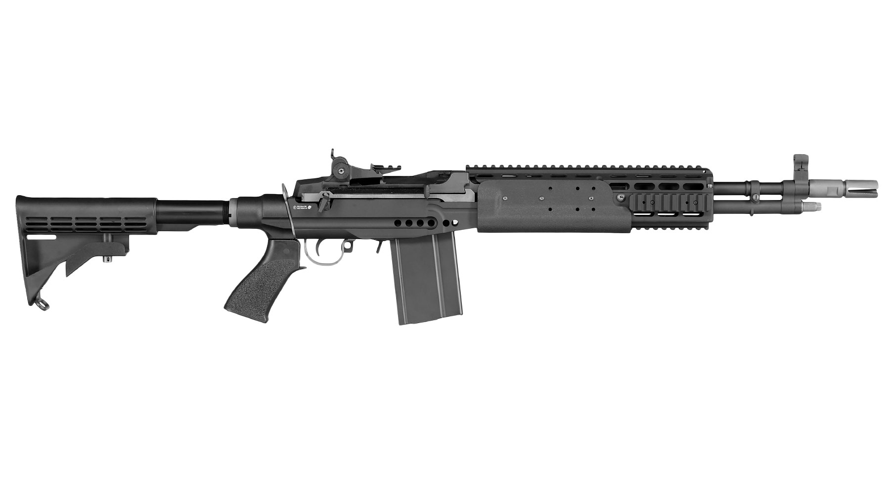 Socom Gear MK14 Mod. 1 EBR Vollmetall AWSS Open-Bolt Gas-Blow-Back 6mm BB schwarz Bild 2