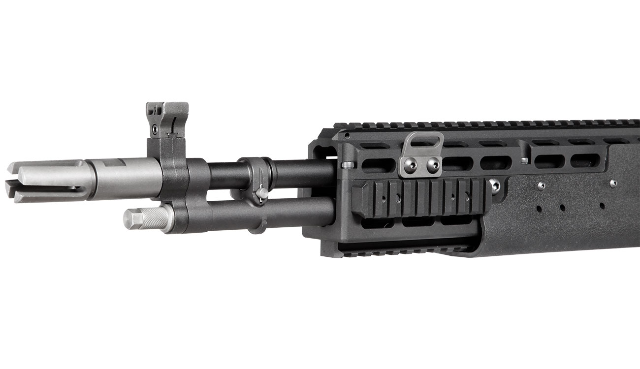 Socom Gear MK14 Mod. 0 EBR Vollmetall AWSS Open-Bolt GBB 6mm BB schwarz Bild 6