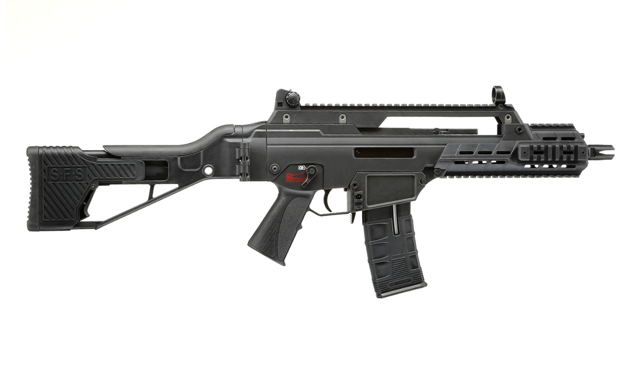 ICS G33 AAR SFS Compact Assault Rifle S-AEG 6mm BB schwarz Bild 2