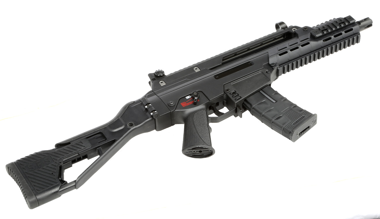 ICS G33 AAR SFS Compact Assault Rifle S-AEG 6mm BB schwarz Bild 5