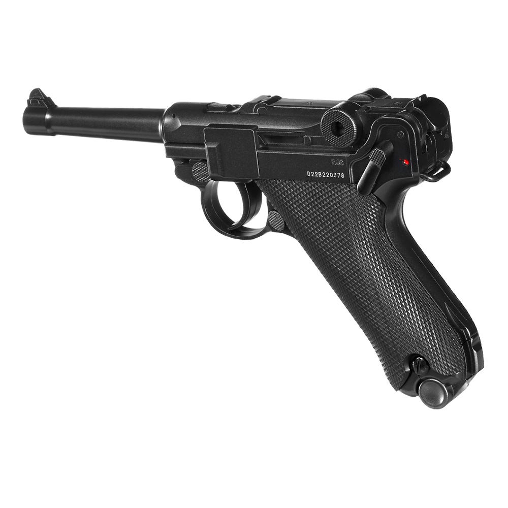 Legends P08 Airsoft Vollmetall CO2 NBB 6mm BB schwarz Bild 7