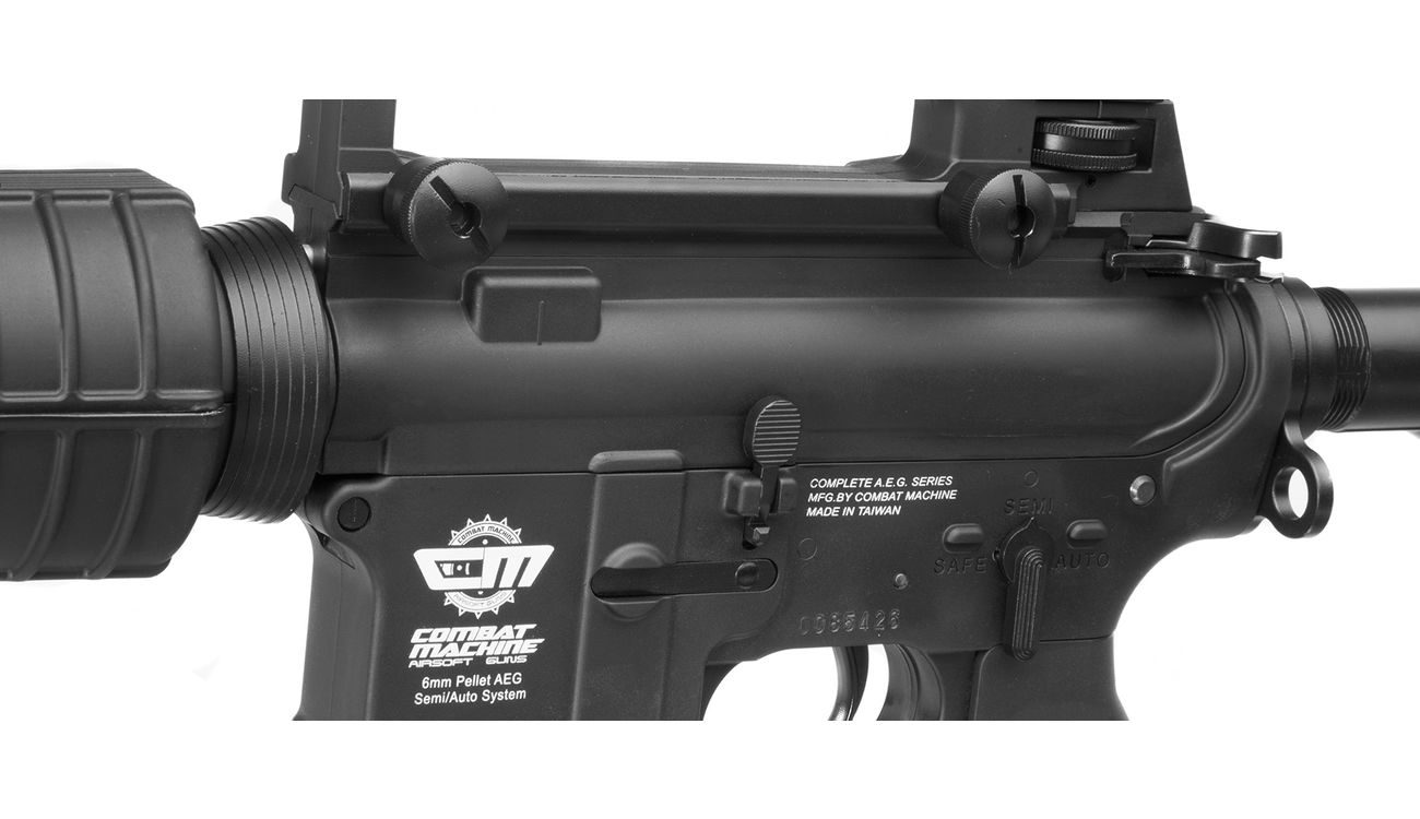 Combat Machine CM16 Light Komplettset AEG 6mm BB schwarz Kotte & Zeller