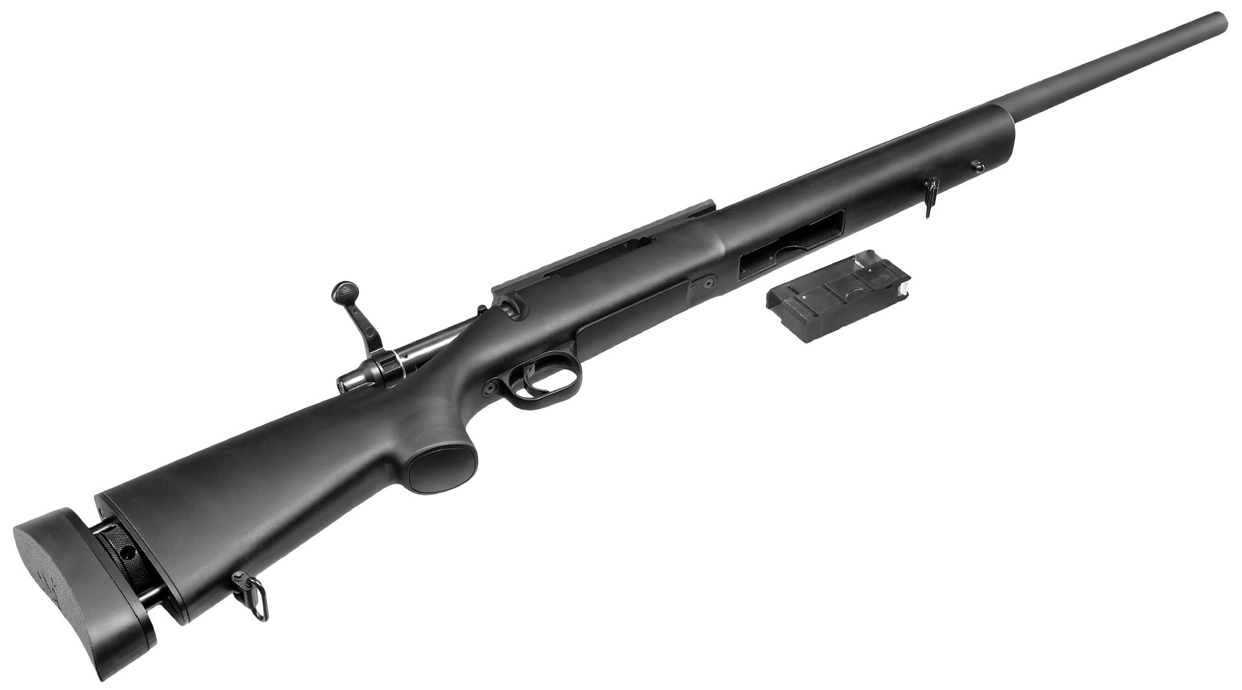 Modify MOD24 Bolt Action Snipergewehr Springer 6mm BB schwarz Bild 5
