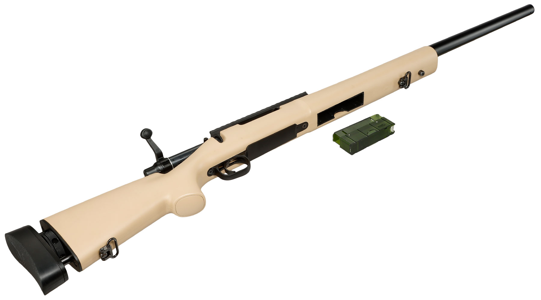 Modify MOD24 Bolt Action Snipergewehr Springer 6mm BB Tan Bild 5