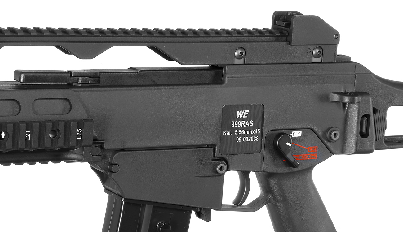 Wei-ETech Mod. 39K RAS S-AEG 6mm BB schwarz Bild 1
