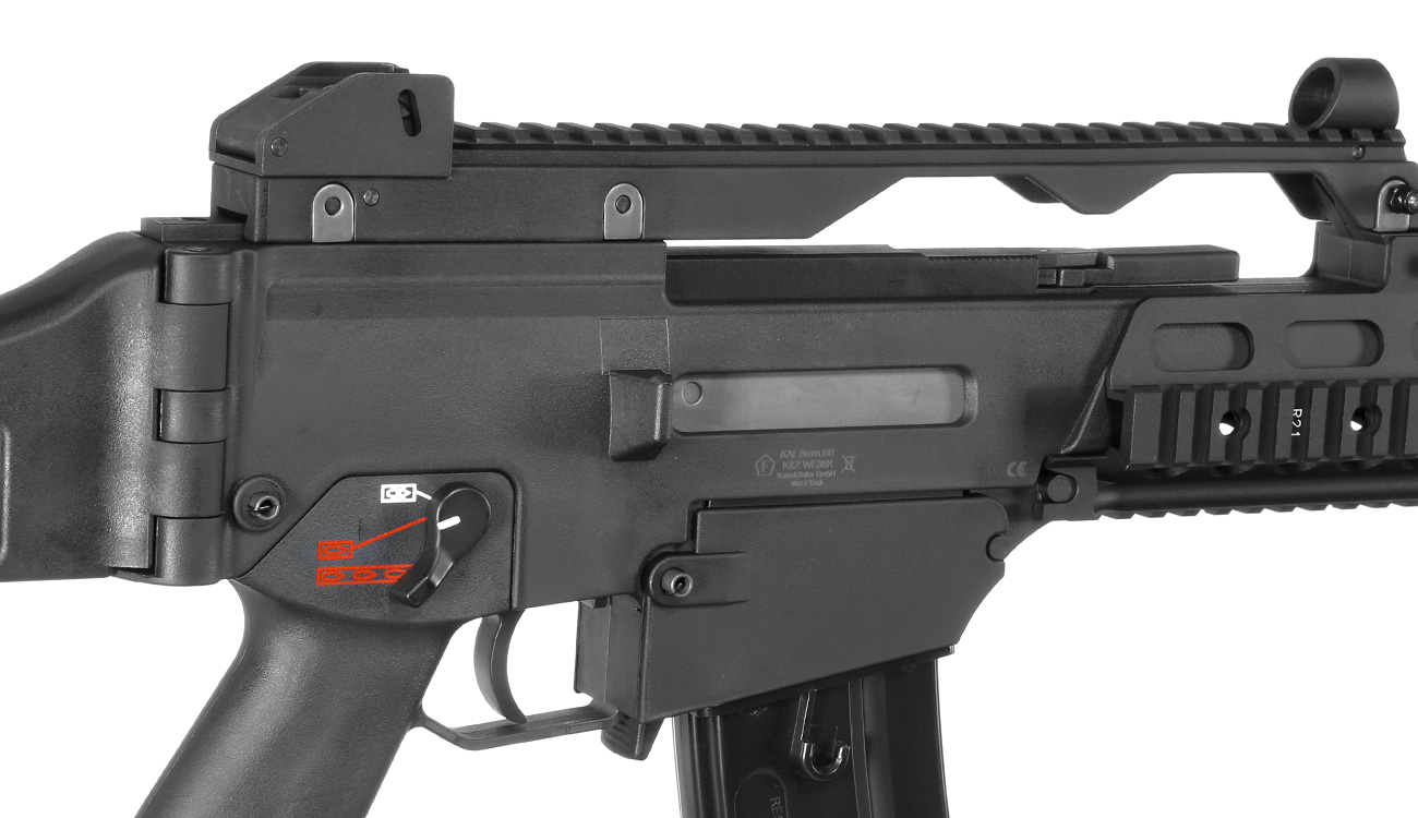Wei-ETech Mod. 39K RAS S-AEG 6mm BB schwarz Bild 1