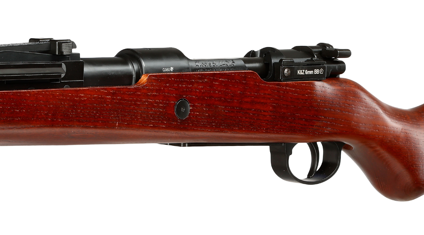 G&G Airsoft Karabiner 98K Echtholz CO2 Bolt-Action Gewehr 6mm BB Bild 7