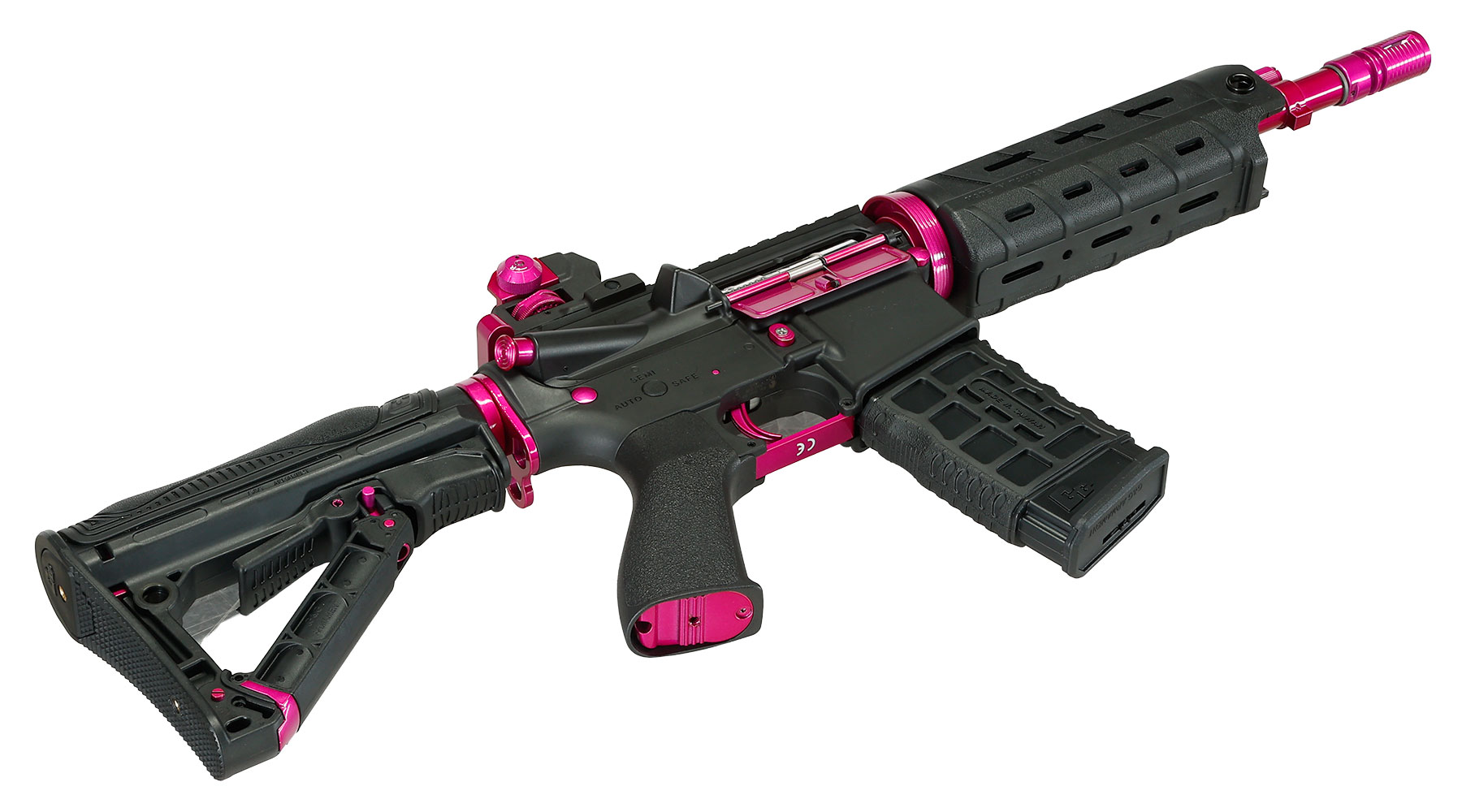 G&G GR4 G26 BlowBack S-AEG 6mm BB Pink 'n' Black - Special Edition Bild 5