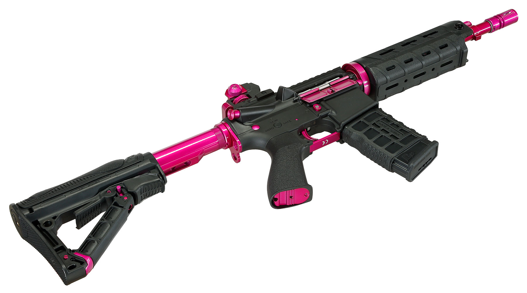 G&G GR4 G26 BlowBack S-AEG 6mm BB Pink 'n' Black - Special Edition Bild 6