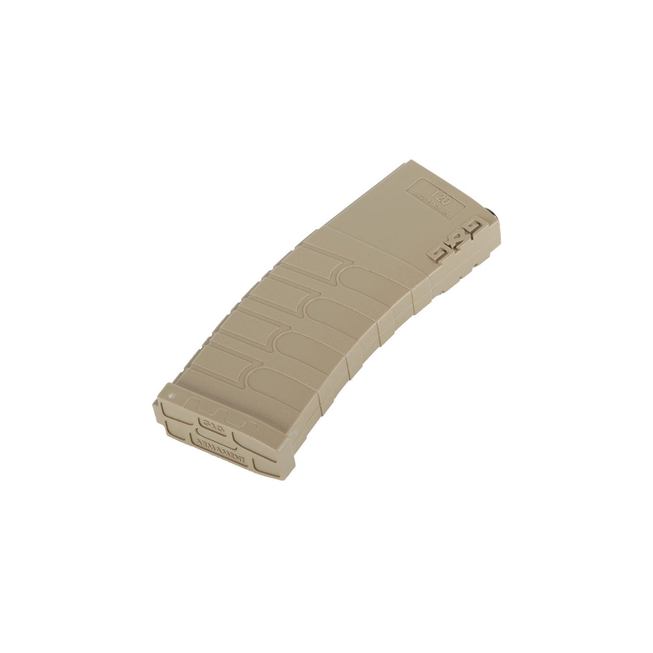 G&G M4 Polymer Magazin 120 Schuss Tan Bild 1