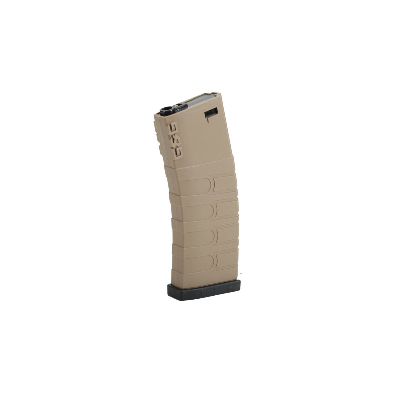 G&G M4 Polymer Magazin 120 Schuss Tan / schwarz