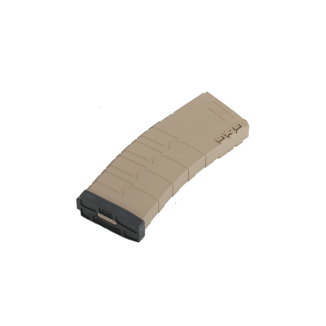 G&G M4 Polymer Magazin 120 Schuss Tan / schwarz Bild 2