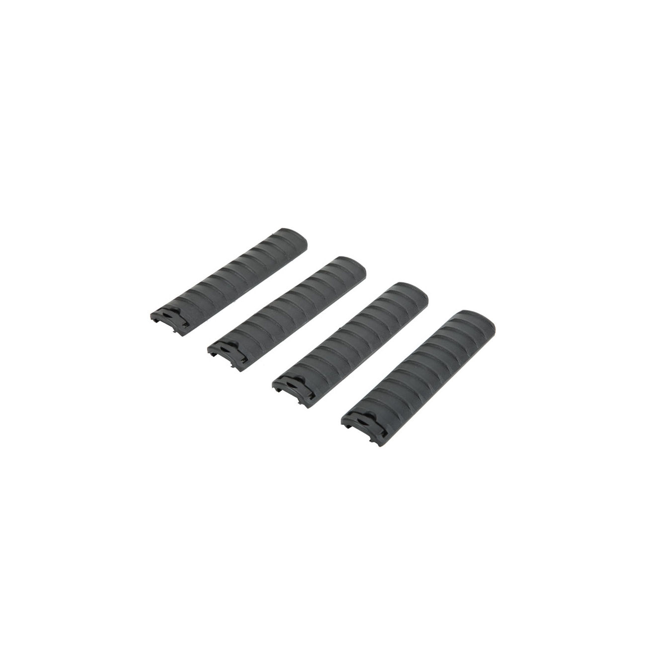 DBoys Rail Covers 158mm 4er Set - schwarz