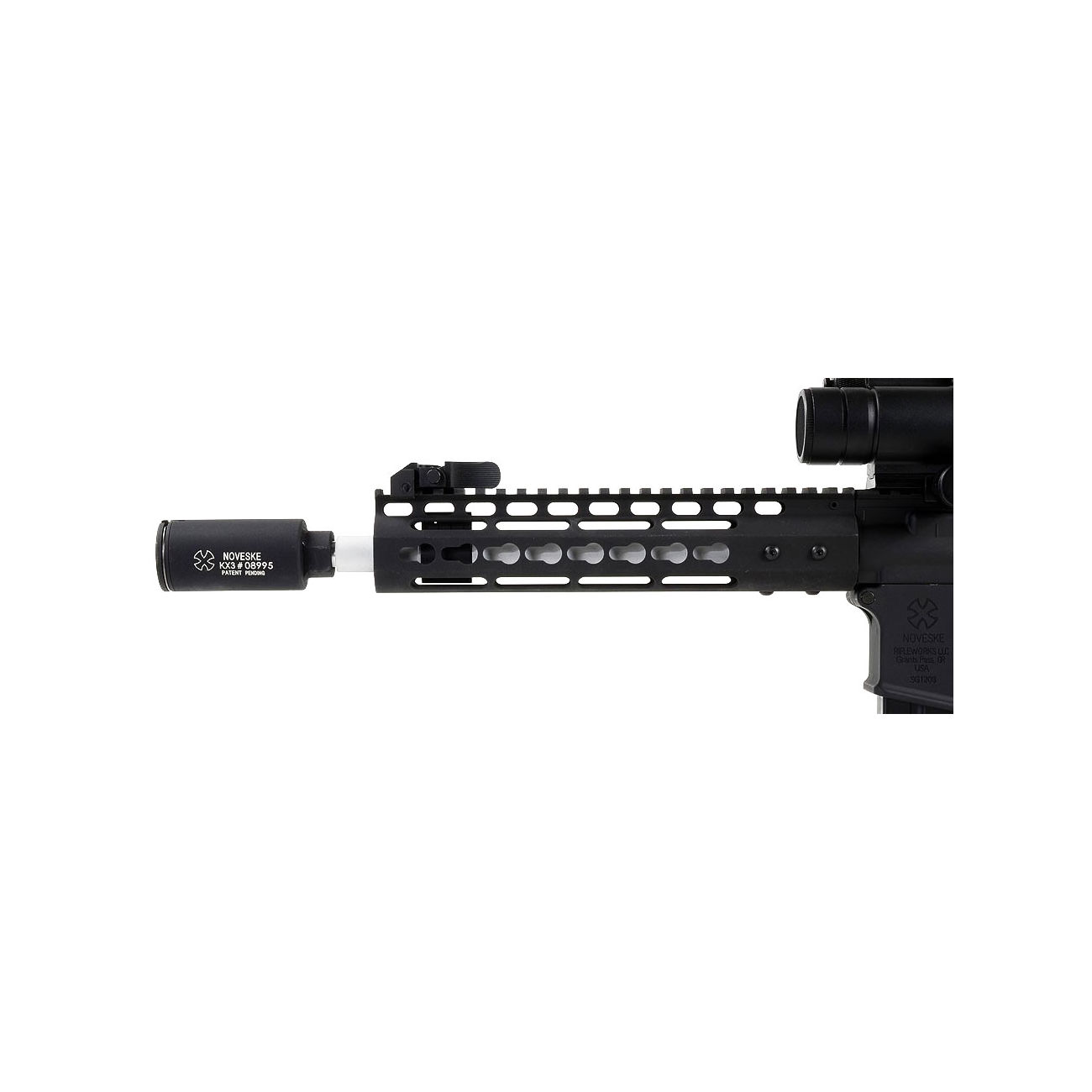 MadBull / Noveske M4 NSR Rail Handguard 13,5 Zoll Lightweight schwarz Bild 4