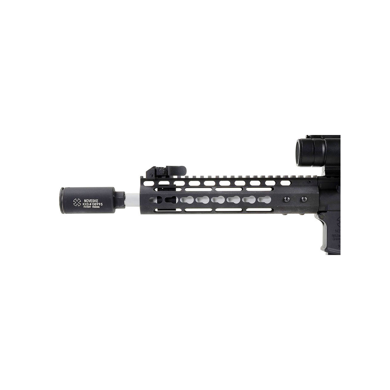 MadBull / Noveske M4 Aluminium NSR Rail Handguard 7 Zoll schwarz Bild 4